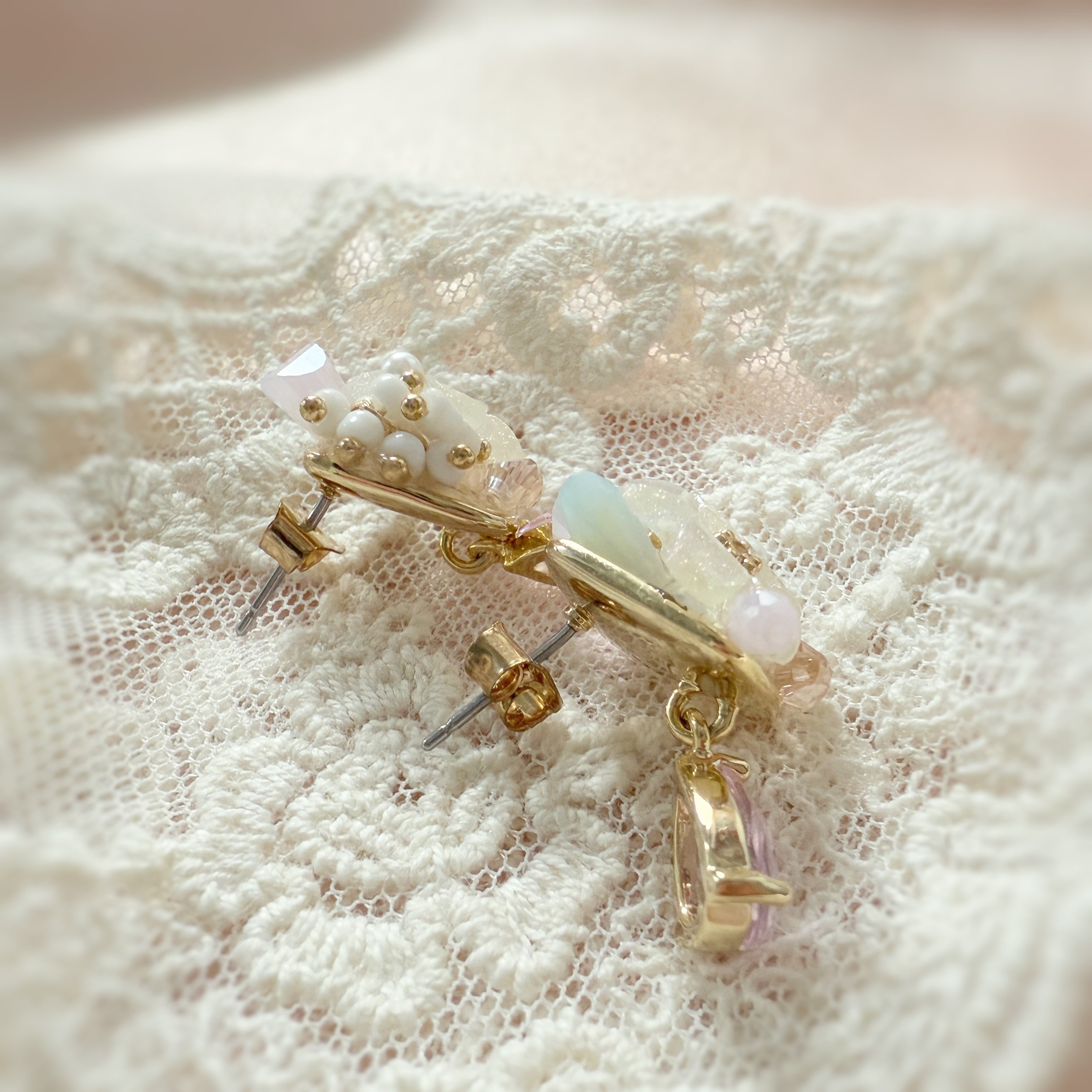 Bloom Teardrop Cute Elegant Earrings - Sisilia Jewels