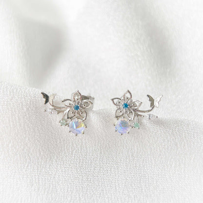 Whimsy Forget-me-not studs - Sisilia Jewels