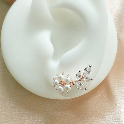 Bloom Pearl Wing Studs